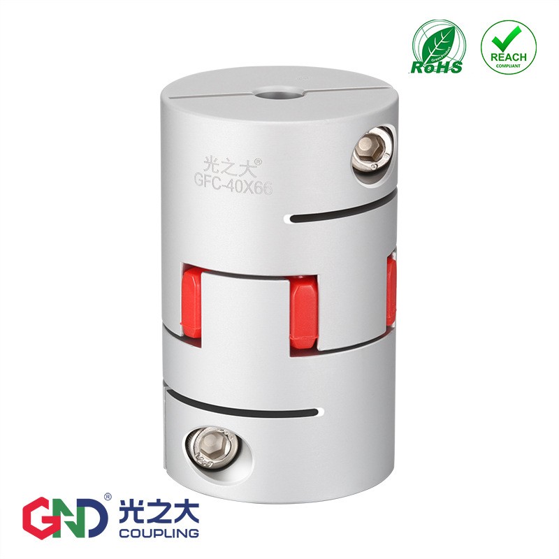 厂家直供光之大梅花联轴器 大扭矩步进伺服电机丝杆弹性连轴器GFC图4