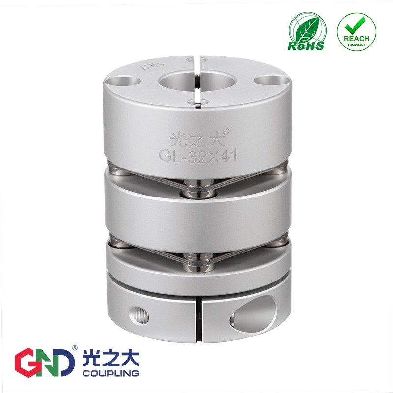 厂家直供光之大传动双膜片联轴器大扭矩伺服步进电机弹性连轴器GL图4