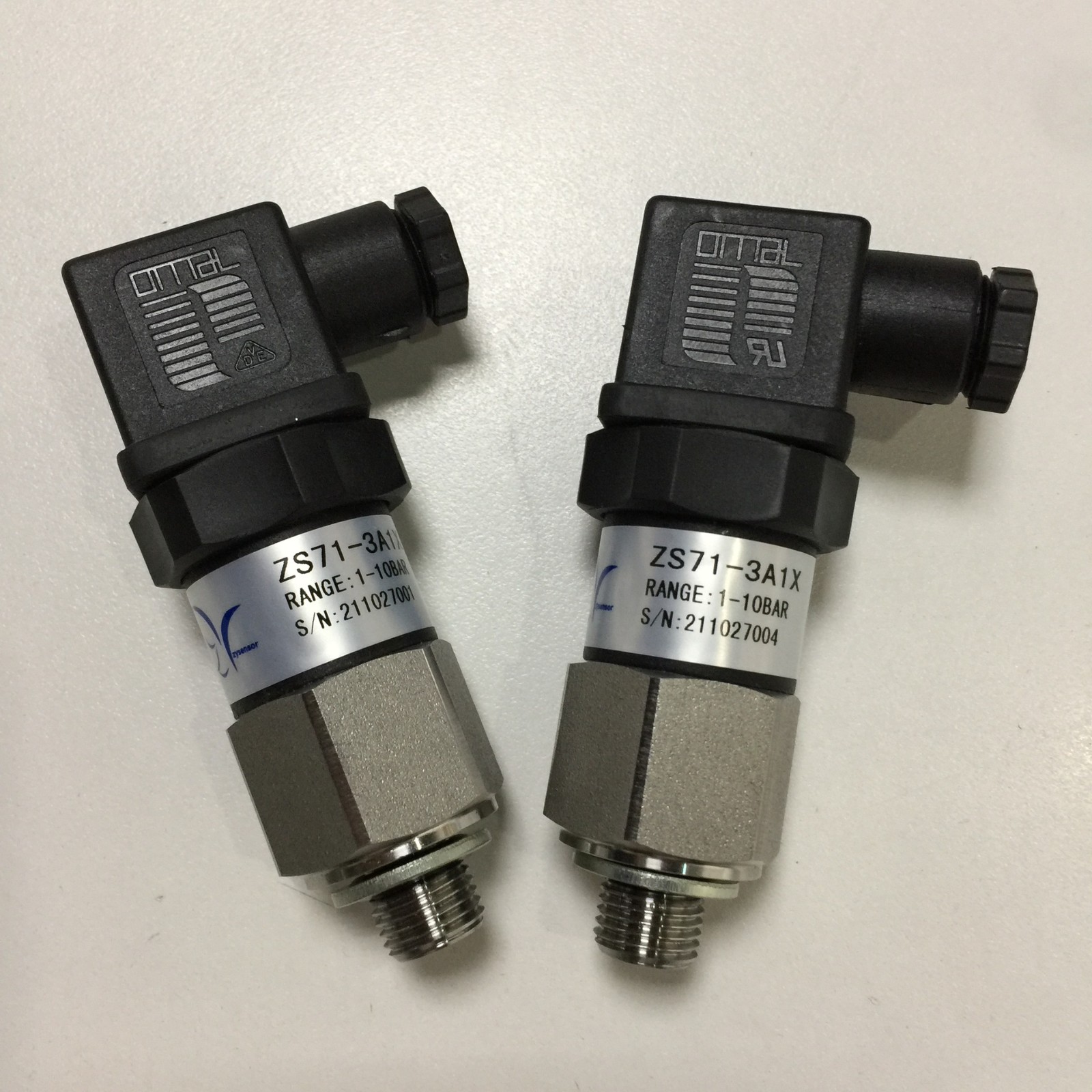 ZYSENSOR压力开关1-10BAR，G1/4螺纹 出厂设定报警点3BAR,304材质图2
