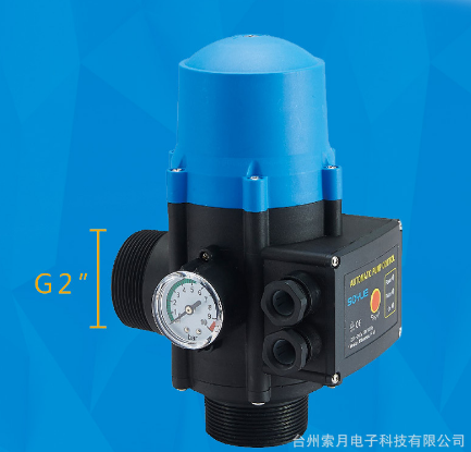 水泵压力控制器电子压力开关可调带缺水保护大口径2寸图2