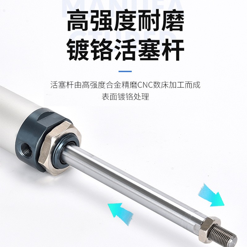 厂家直供亚德客型迷你气缸MAL20X25X32铝合金汽缸气压缸小型气缸图3
