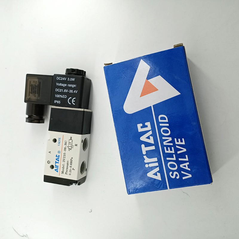 现货批发 亚德客二位三通电磁阀3V200系列3V21008A 3V21008B图4