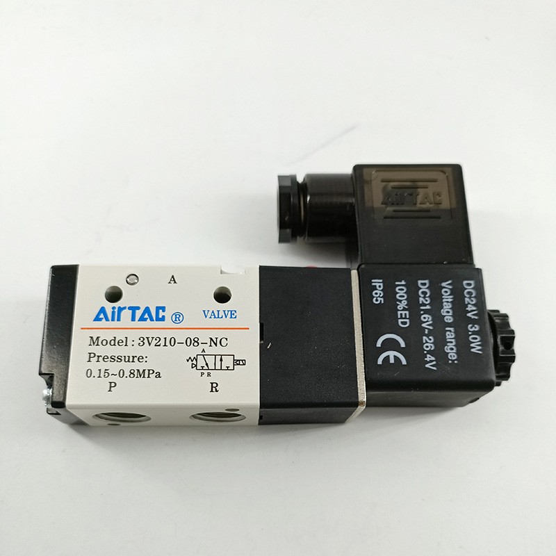 现货批发 亚德客二位三通电磁阀3V200系列3V21008A 3V21008B图3