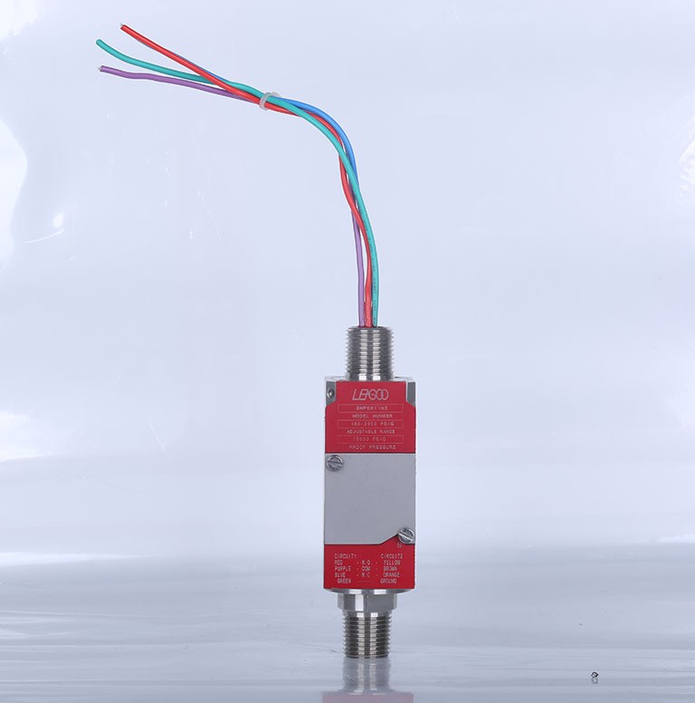 河北领冠源头 常用型 隔爆型压力开关 真空-10000psi材质:不锈钢图3