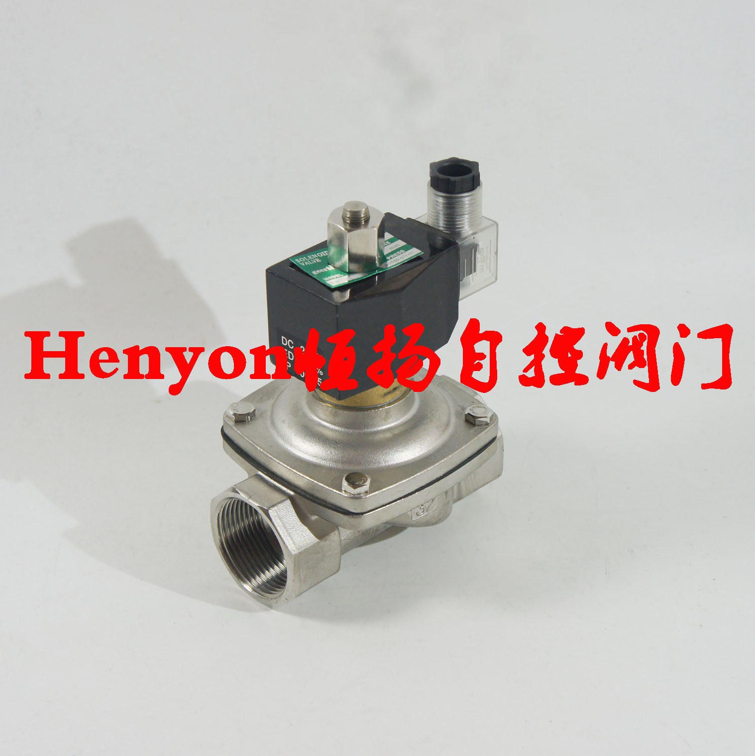 DN32不锈钢电磁阀2W320-32BK 1.2寸常开不锈钢电磁阀图4