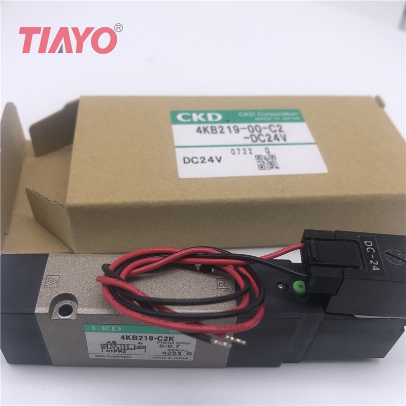 全新日本CKD电磁阀4KB219-00-C2-DC24V喜开理代理图4