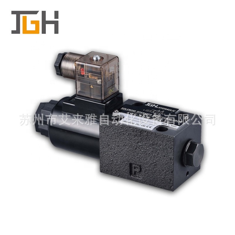 台湾原装现货久冈JGH电磁阀4WE-06DOF/E-W220-20 4WE-6G/E-G24-20图2