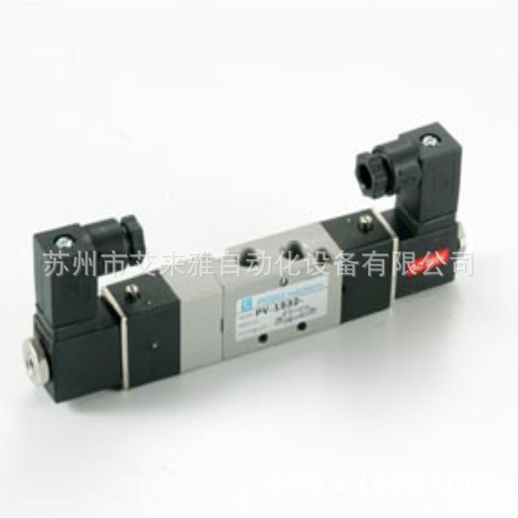 台湾POSU稳速五口三位气动电磁阀 PV-3522-B-L PV3522-F/M-X 包邮图4