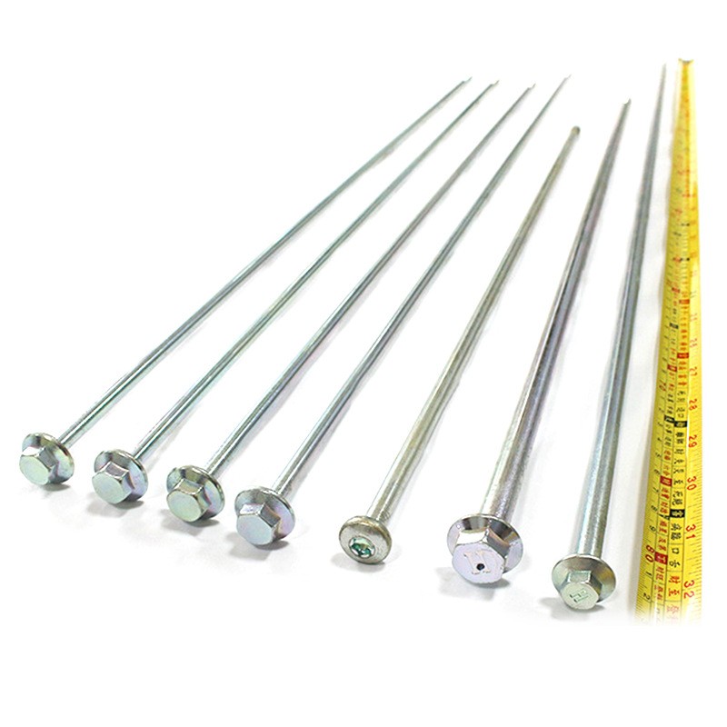 硬度8.8级铁路隧道特长螺丝 六角法兰超长螺丝拉杆紧固件超长螺杆图5