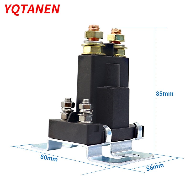 3916302 500A/12V/24VDC 接线柱式汽车启动继电器图3