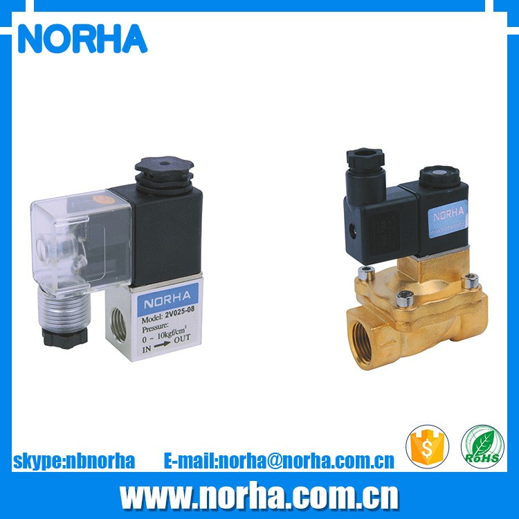 NORHA宁波诺华厂家直销 2V025系列电磁阀一年质保图3