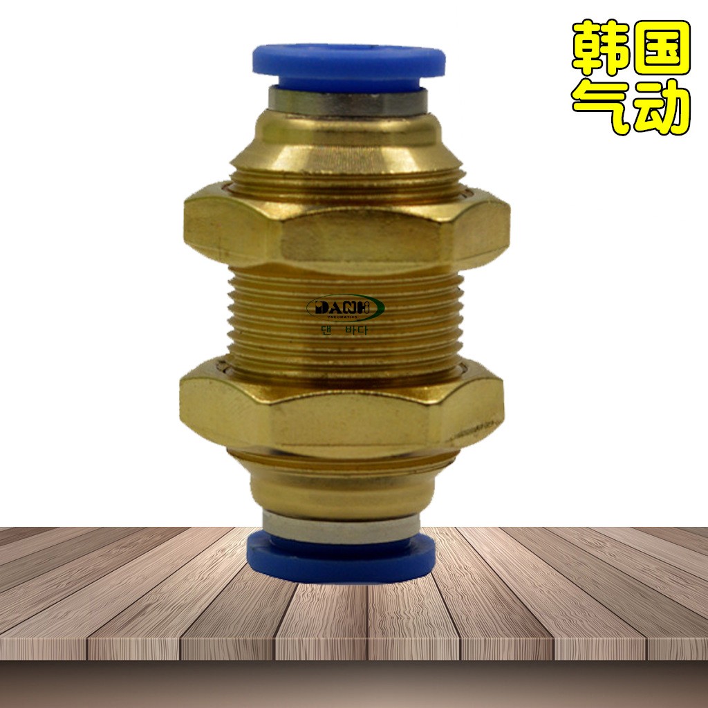 韩国SANG-A相阿PMM穿板快速接头三A3A直通外螺纹GPMM快插隔板接头图3