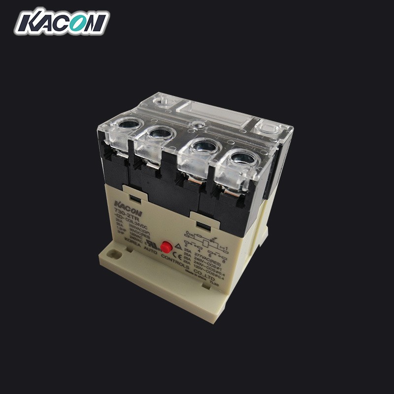 现货批发Kacon/凯昆730-2TR继电器两开两闭导轨安装大功率 继电器图4