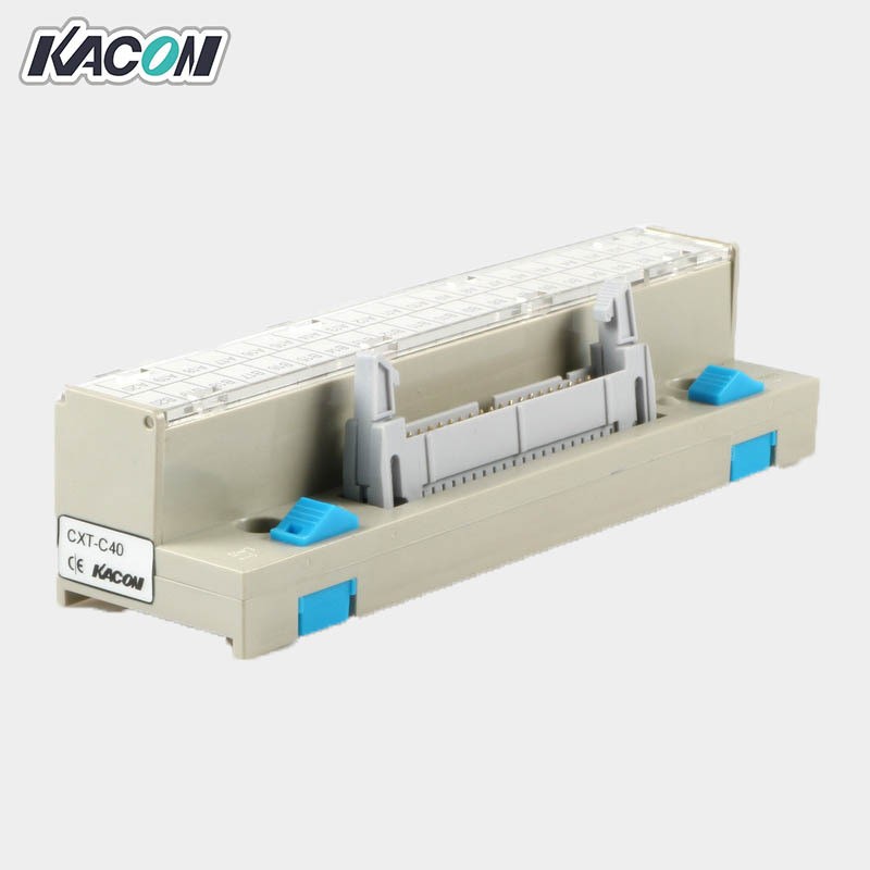 现货批发Kacon/凯昆CXT-C40端子台PLC模块远程继电器 接线排 40位图5
