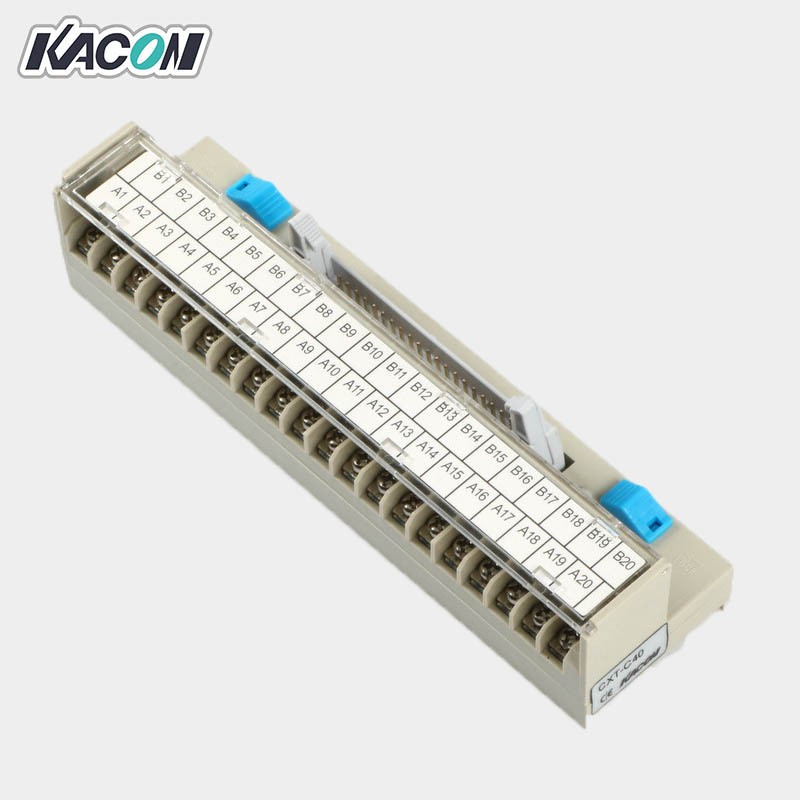 现货批发Kacon/凯昆CXT-C40端子台PLC模块远程继电器 接线排 40位图4