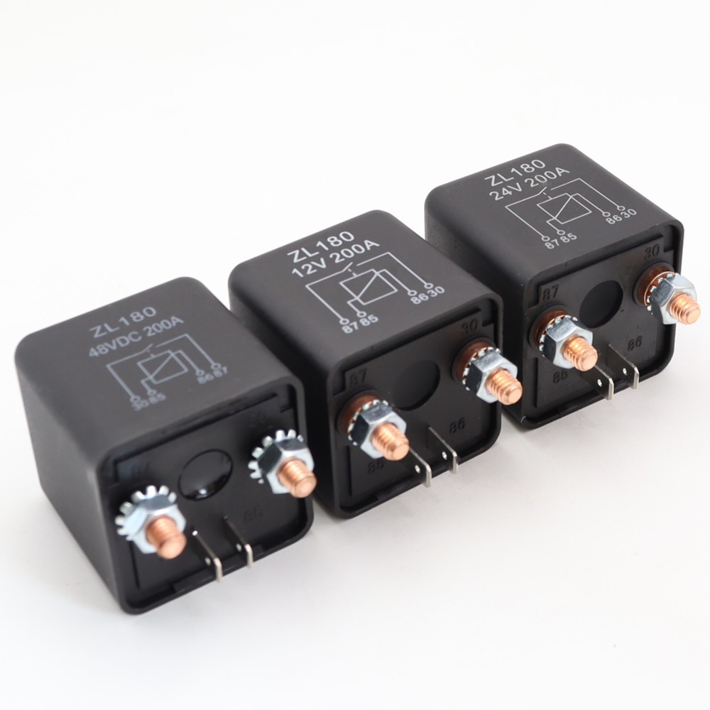 厂家推荐大电流12V 24V继电器200A汽车继电器 200A 启动继电器图5