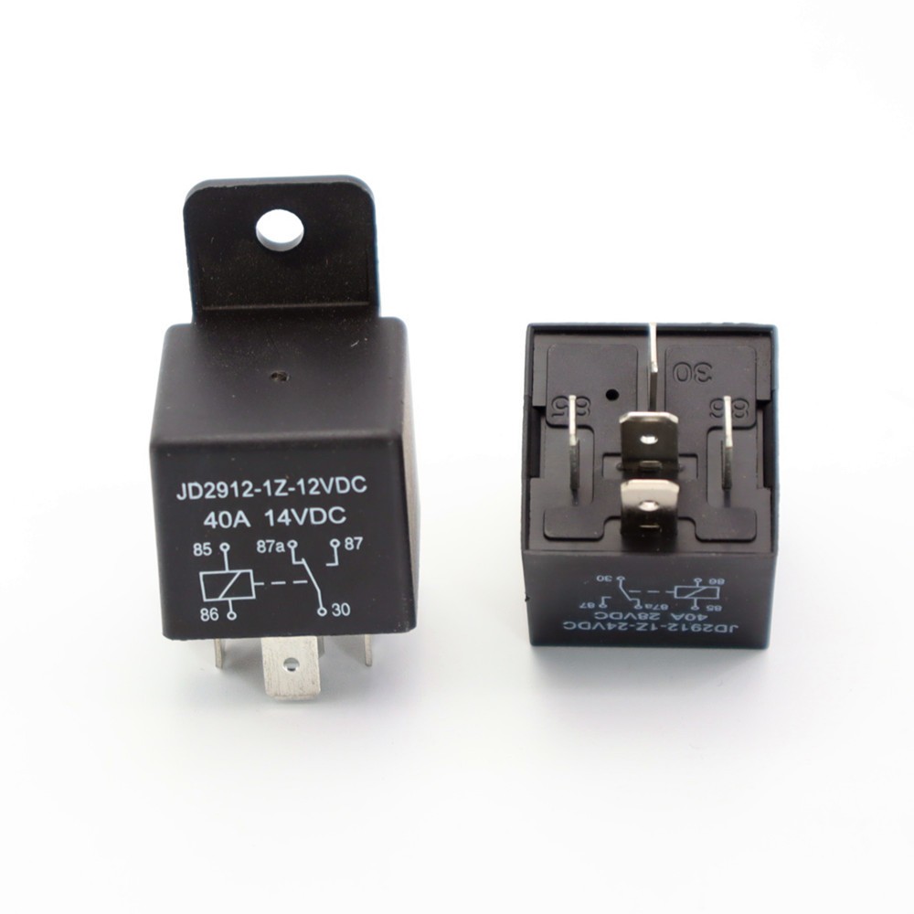 汽车摩托车电动车大灯风扇喇叭GPS断电断油继电器12V24v48v60V72v图2