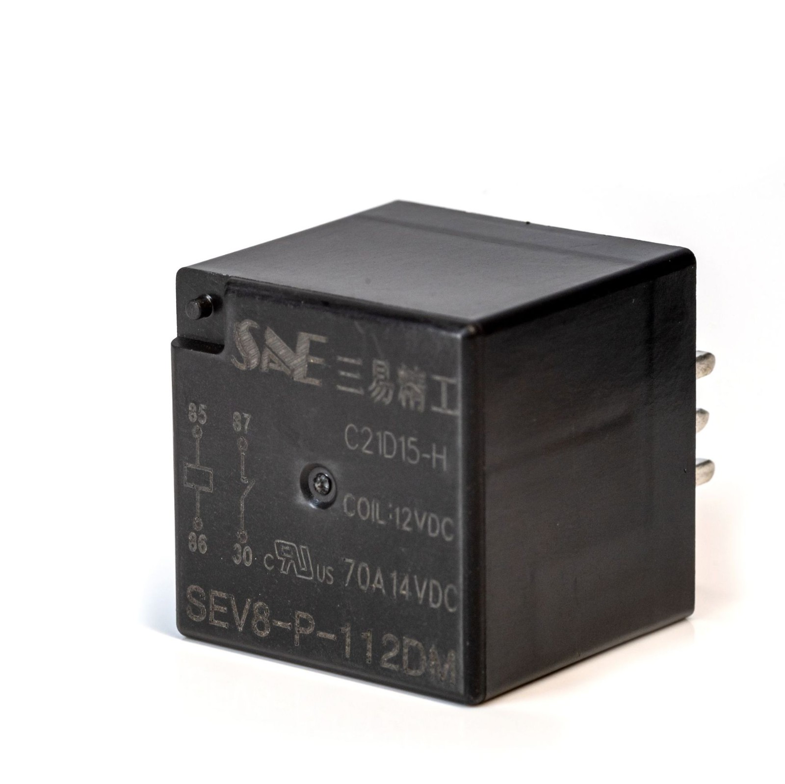 SEV8-P-112DM三易精工 70A 80A 100A汽车通用厂家继电器12VDC图3