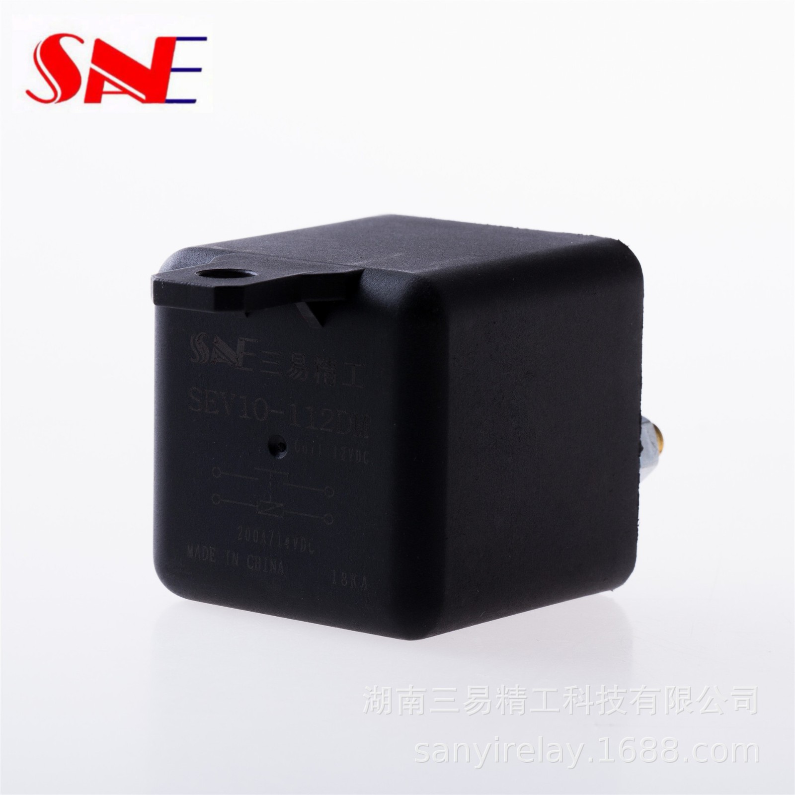 SEV10-112DM三易源头厂家 常用汽车继电器4.5W SEV10 150A/14VDC图5