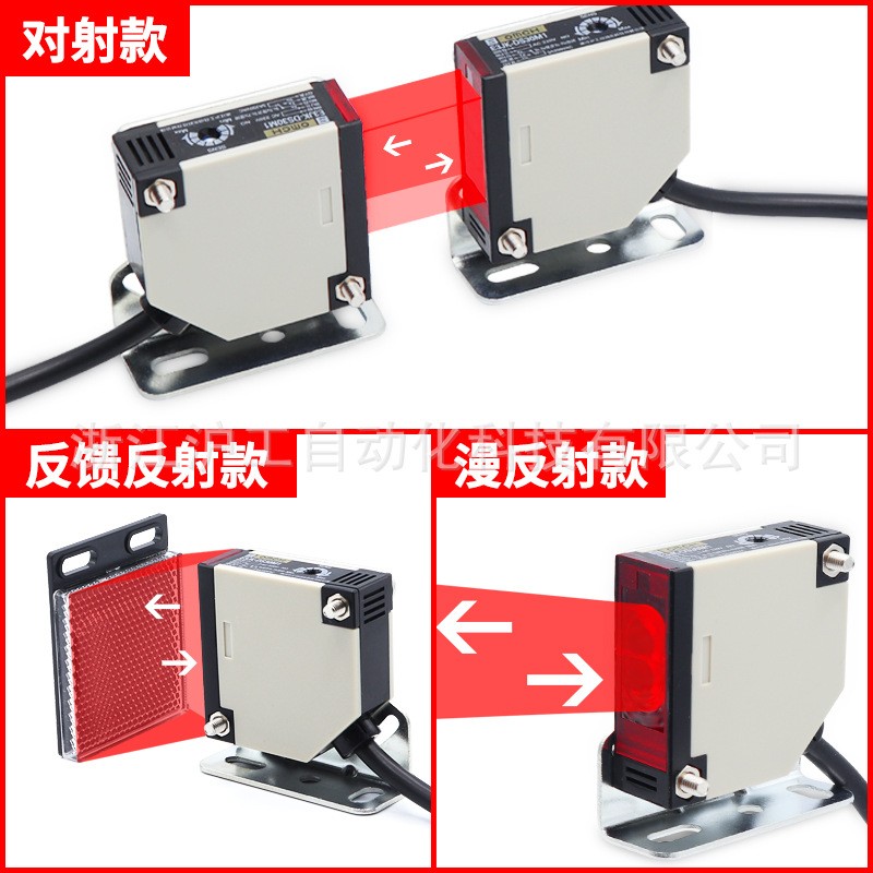 沪工反馈反射光电开关E3JK-R4M1/M2/DS30M1/M2/5DM1M2直流三线NPN图2