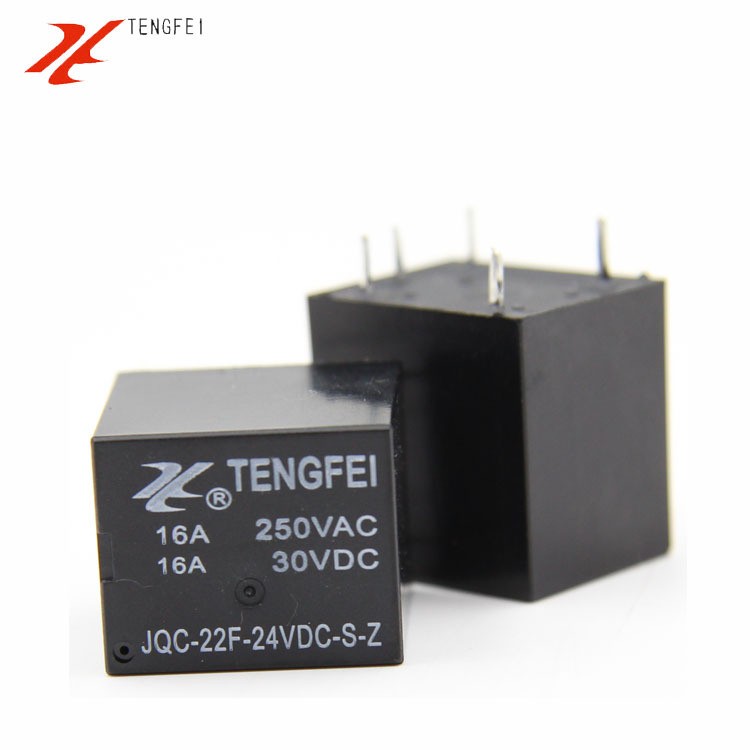 大功率小型继电器dc24v继电器5脚220v16A交流继电器4脚SRU HF15 2F图2