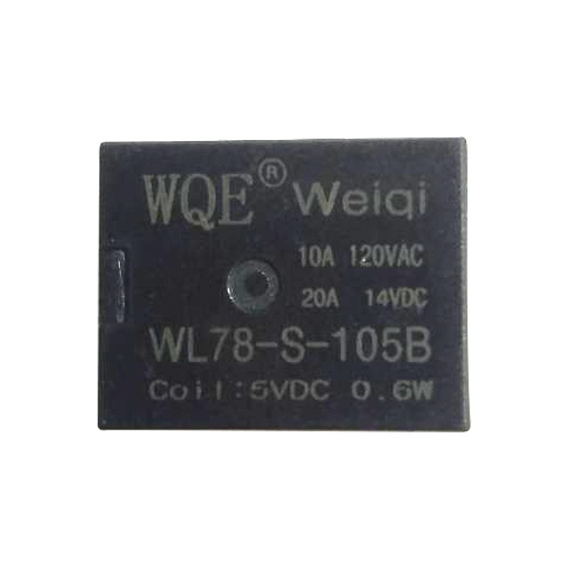 威齐继电器WL78-S-105B T78 5V 4脚 线路板小型电磁继电器CQC认证图4