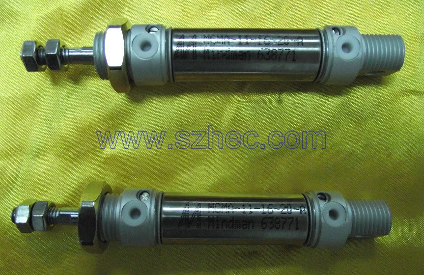 正品 MINDMAN 台湾金器 迷你气缸 MCMA-11-16-20A 免油 附磁 耐磨图3