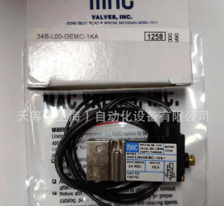 销售美国MAC非标高频电磁阀34B-L00-GEMC-1KA全新原装图5