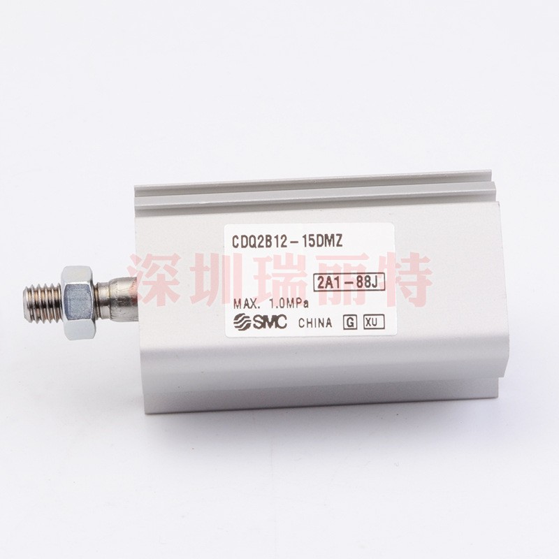 原装全新日本SMC薄型气缸CDQ2B12-15DMZ双作用式杆端外螺纹图3