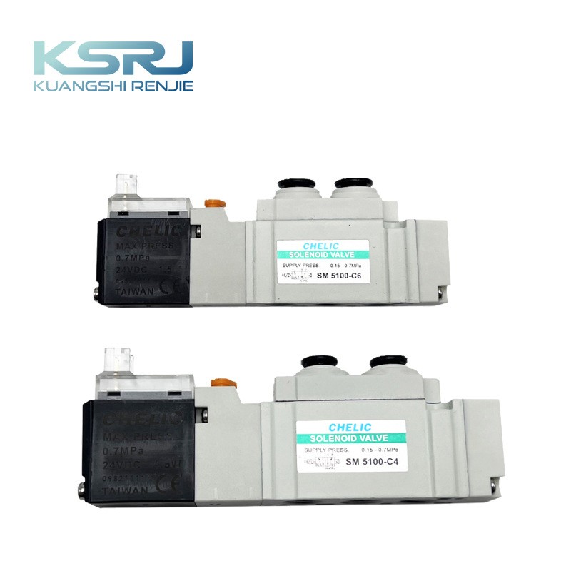 CHELIC气立可电磁阀SM系列电磁阀原装控制阀AM5100-C6-DC24V-T图3