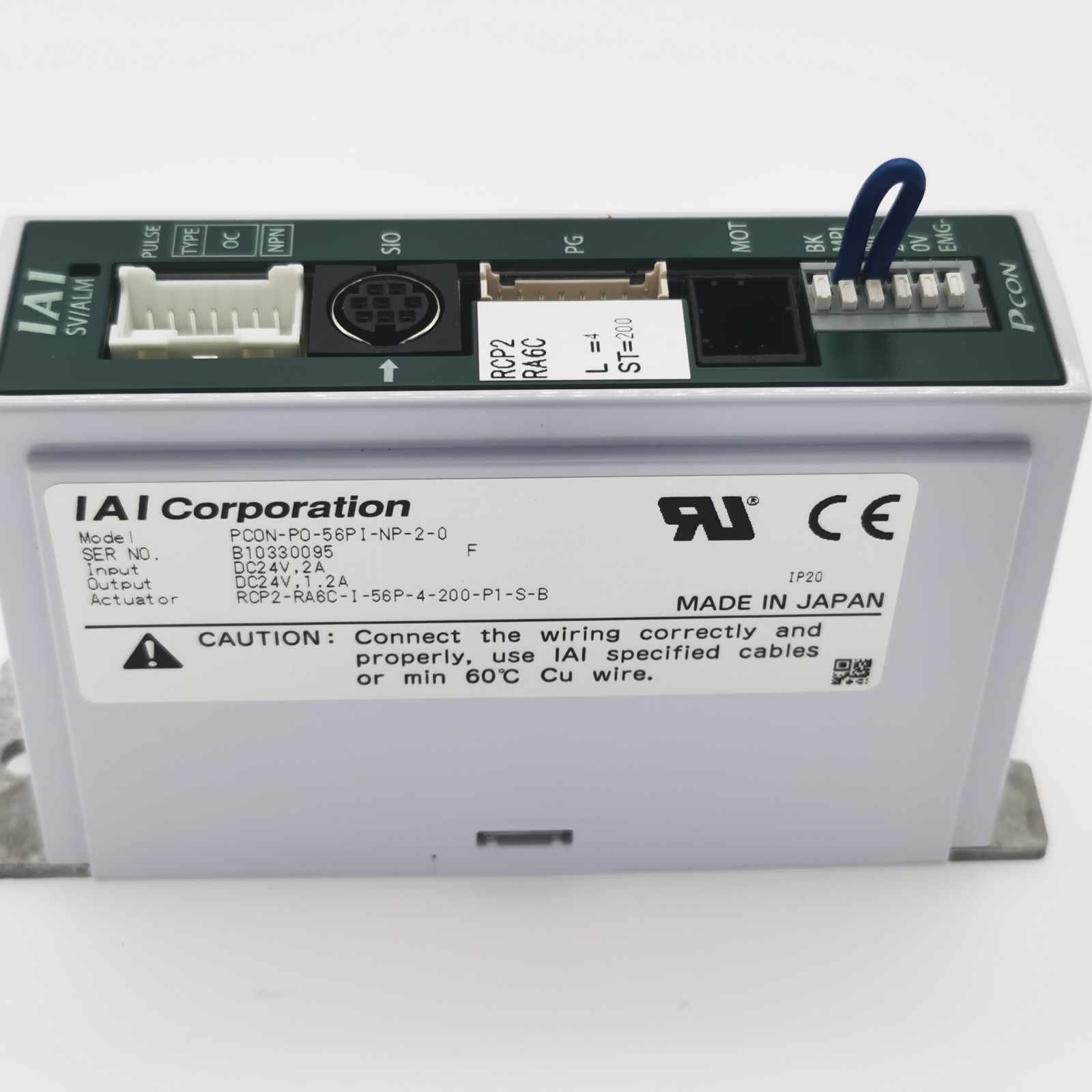 IAI原装正品伺服电缸电推缸RCP2/RCP2-RA6C-I-56P-4-200-P1-S-B图5