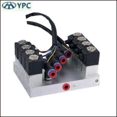 厂家直供 YPC组合电磁阀 8-2YV40-06 八联组合电磁阀