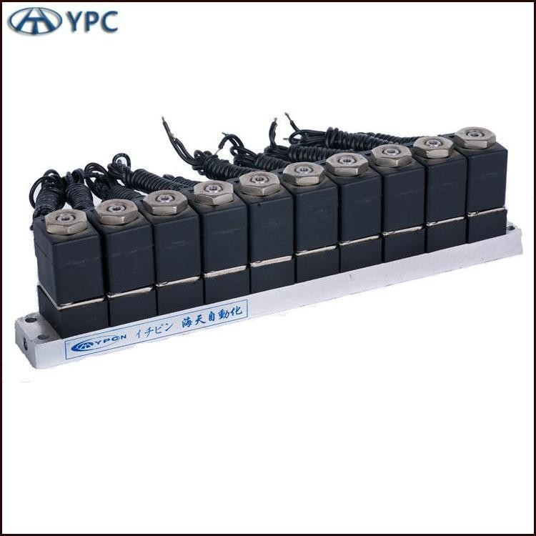 厂家直供 YPC组合电磁阀 8-2YV40-06 八联组合电磁阀图4