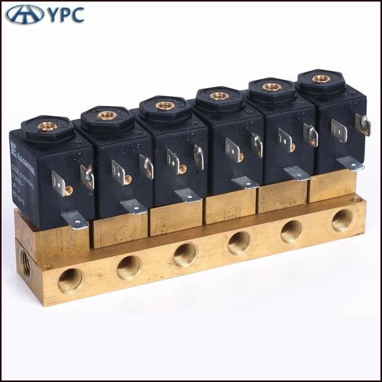 厂家直供 YPC组合电磁阀 8-2YV40-06 八联组合电磁阀图5