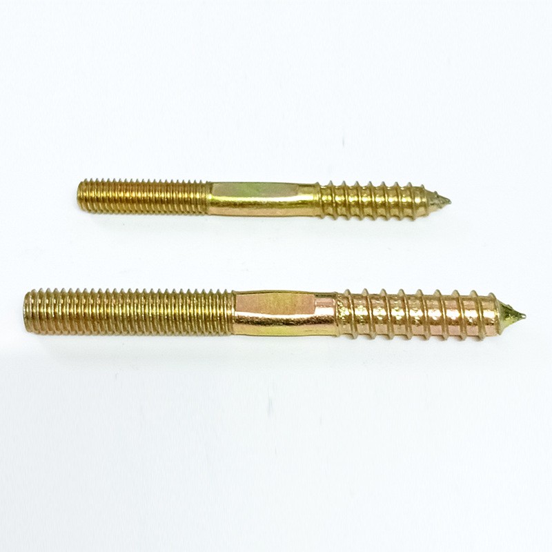 订中间打扁单尖双头牙自攻螺丝6 8 10家具沙发楼梯螺栓双头牙螺杆图3