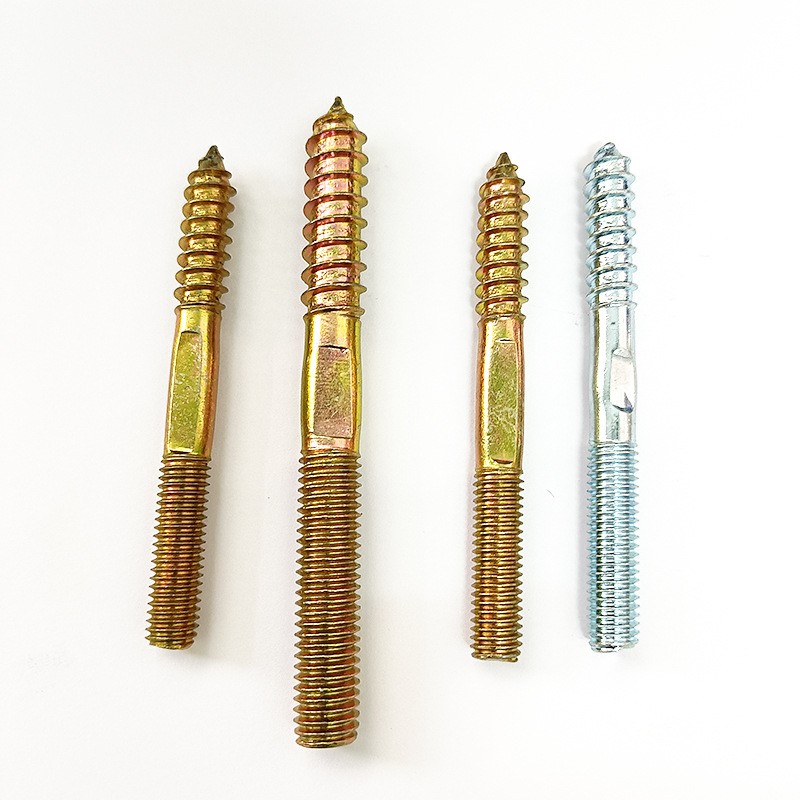 订中间打扁单尖双头牙自攻螺丝6 8 10家具沙发楼梯螺栓双头牙螺杆图4