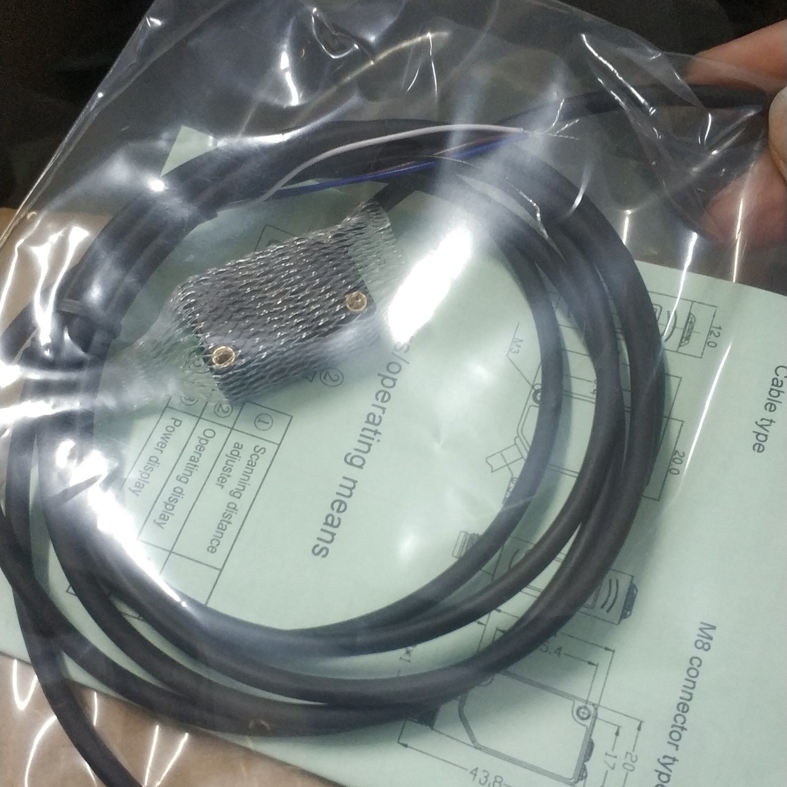 现货代理OS10-AKL350CN6宜科ELCO激光漫反射光电传感器背景抑制图5