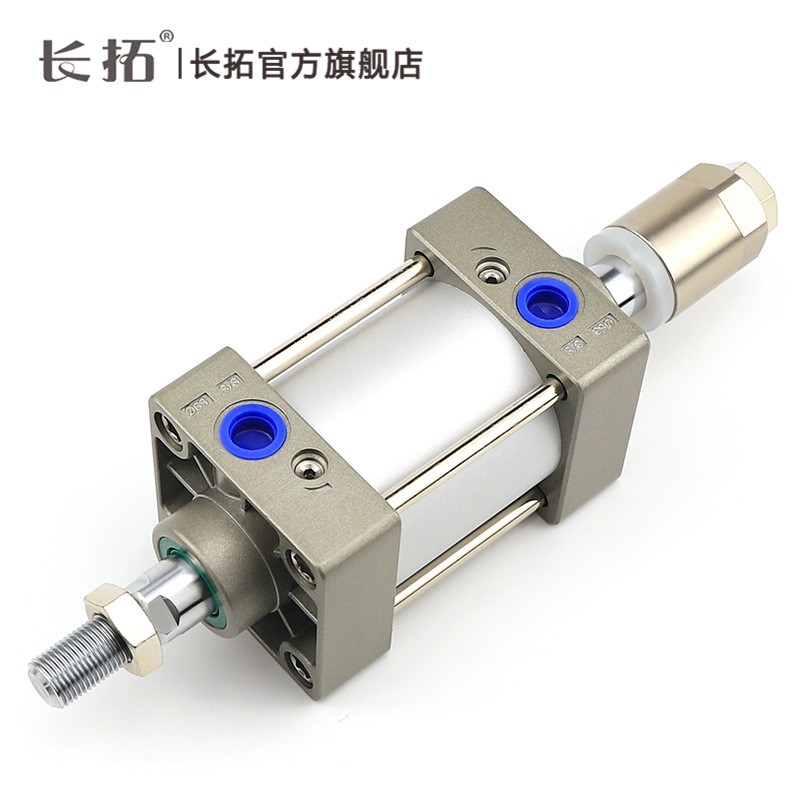 可调行程气缸SCJ32/40/50×25x50×75×100×125×150-S气动冲床图5