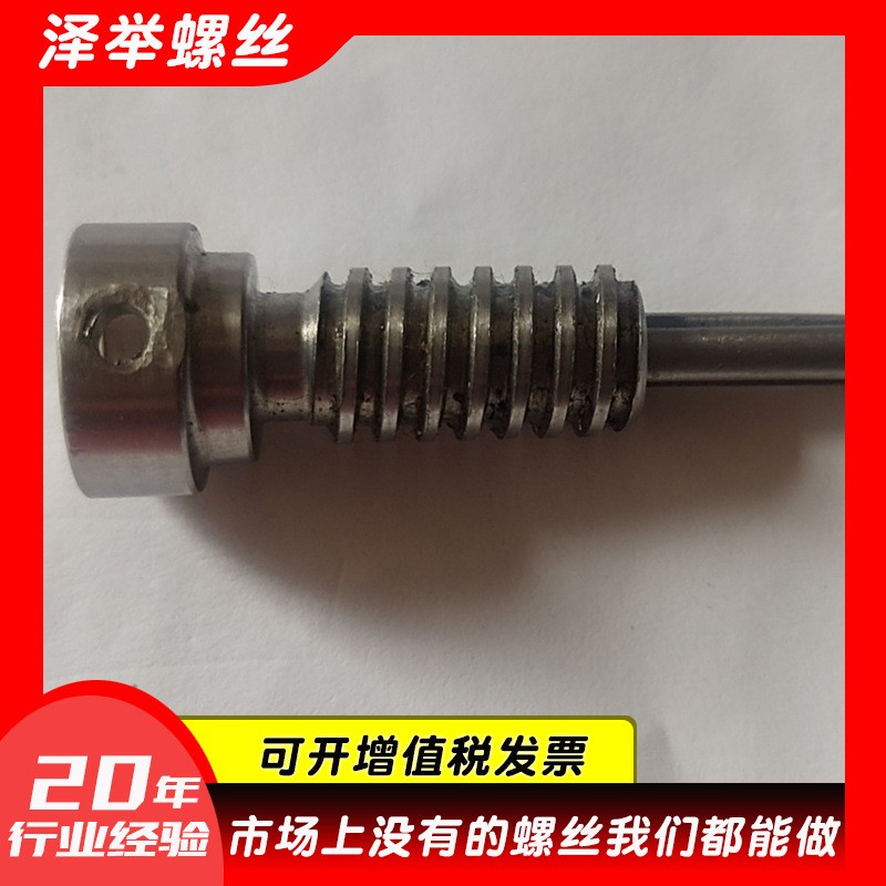 不锈钢304非标螺丝 非标台阶螺丝M2/M3/M4/M5/M6 M10非标螺钉定制图2