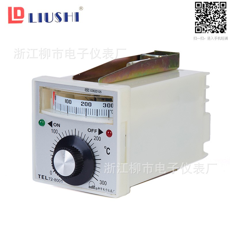 浙江柳市电子仪表厂LUSI 数显温控仪TEL72-8001 烘培烤箱专用图2
