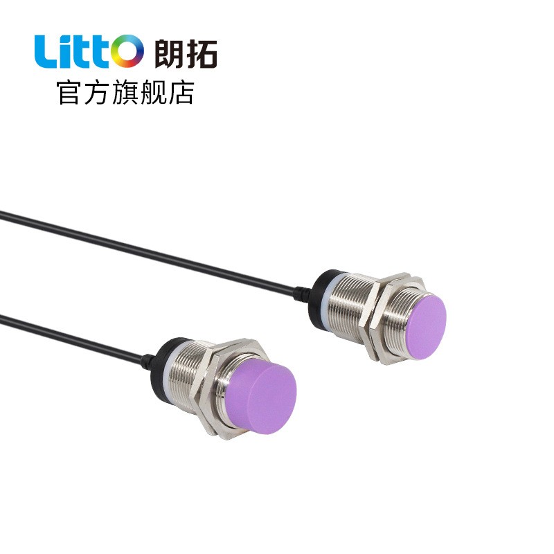 朗拓LittoTLJ30电感式接近开关感应圆型金属传感器三线厂家图2
