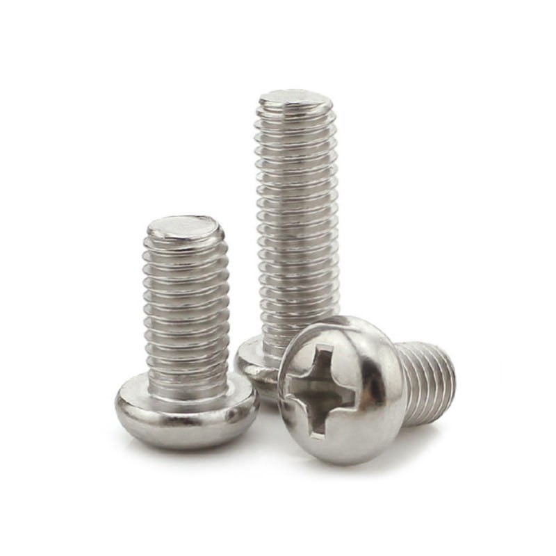 #8#10-32 304不锈钢英制/美制圆头十字螺丝美标盘头细牙螺栓10-24图3