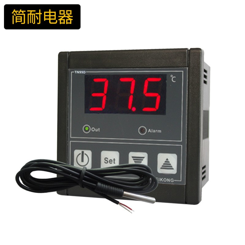 美控原装TN99D大功率 温度控制器 0～300℃ 配100K高温探头图5