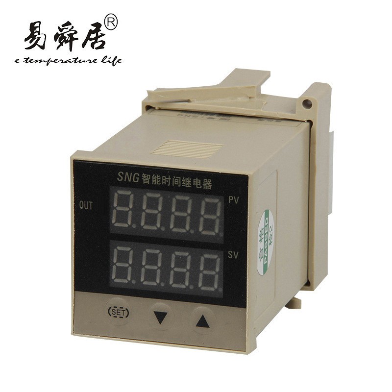 SNG智能时间继电器 智能型双排四位显示时间继电器图1