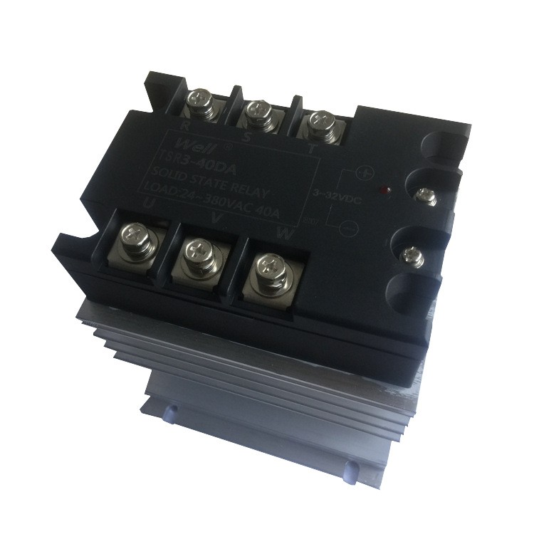 Well唯乐三相固态继电器 TSR3-80DA SSR工厂直销图3