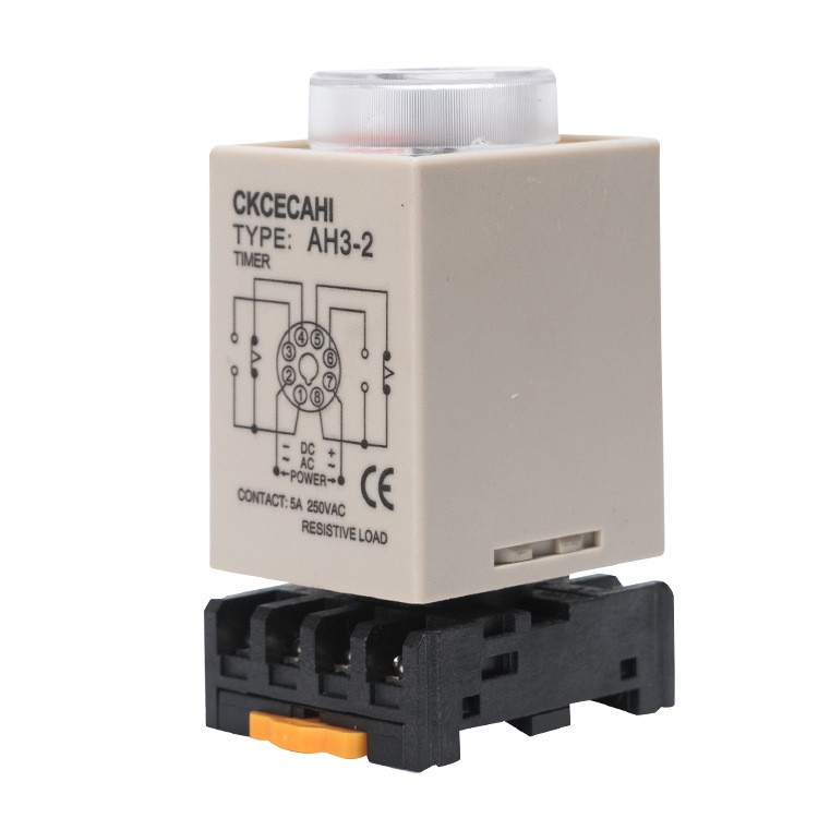 时间继电器 AH3-3 通电延时继电器 220V 日科厂家直销图3