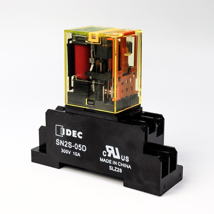 RU4S原装正品RU2S-D24 A220小型电磁超薄继电器配底座图4