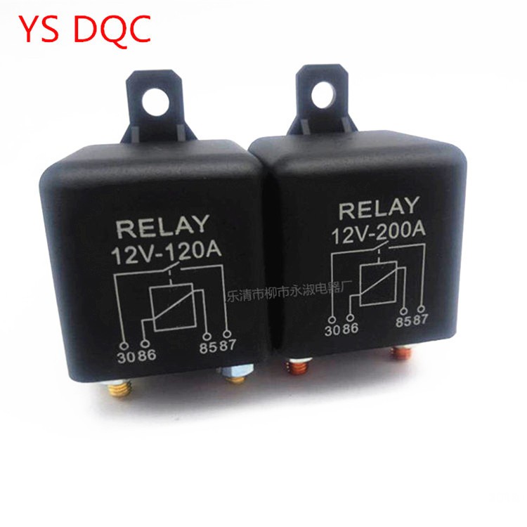 YS180-200A/120A汽车继电器relay继电器 12V/24V/大电流改装继电图4