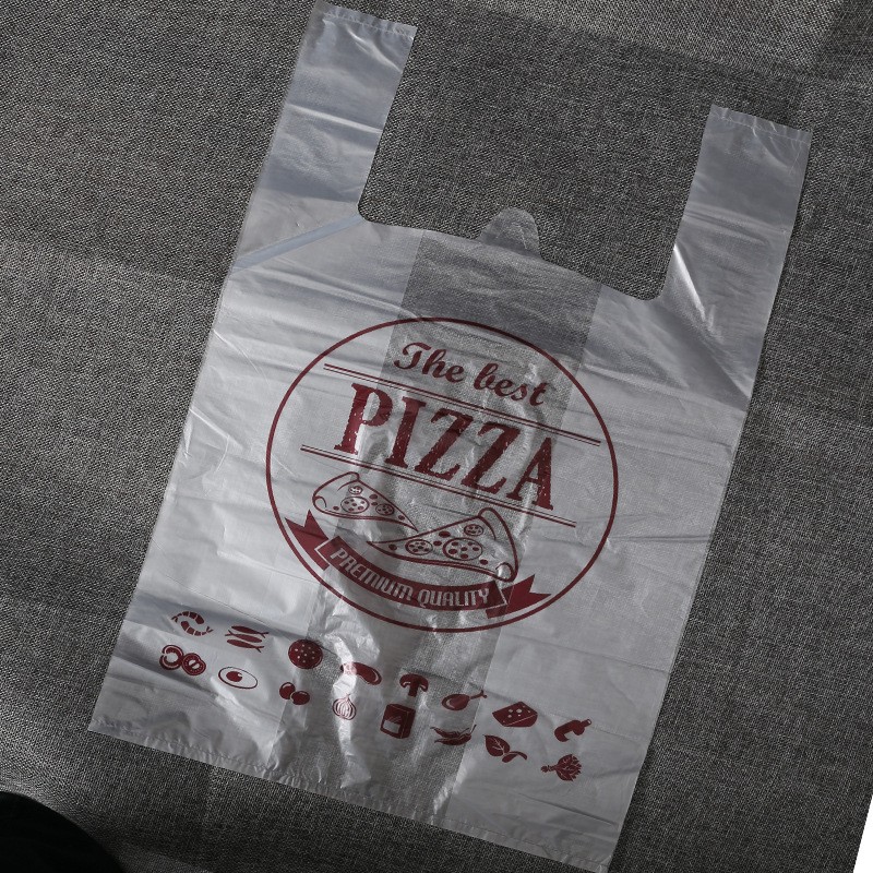 披萨打包袋7寸9寸10寸12寸pizza外卖袋比萨食品塑料袋ogo图5