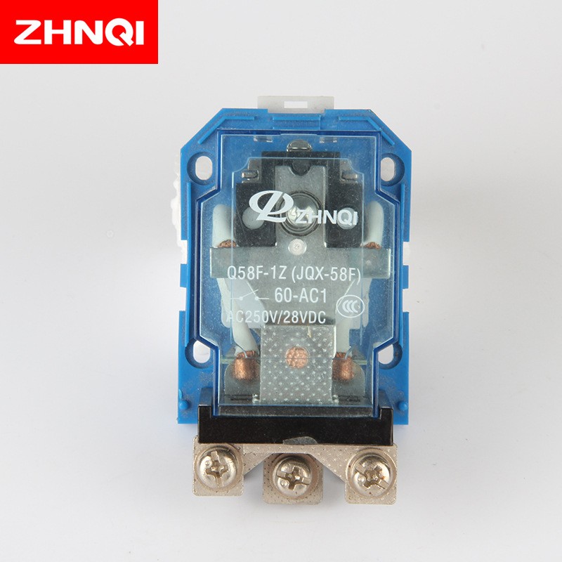 正启JQX-58F-1Z大功率继电器交流AC220/DC24/12V60A中间继电器Q图3